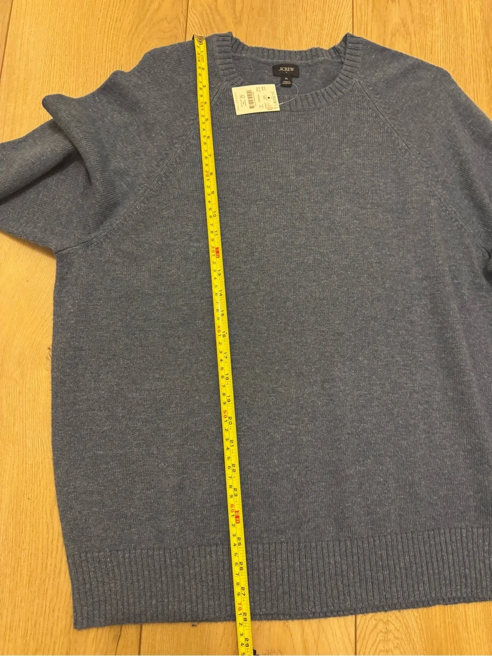 J.Crew Men’s Blue Crewneck Sweater – Size XL – New With Tags